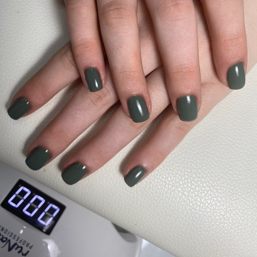 Гигиенический маникюр с покрытием гель-лак