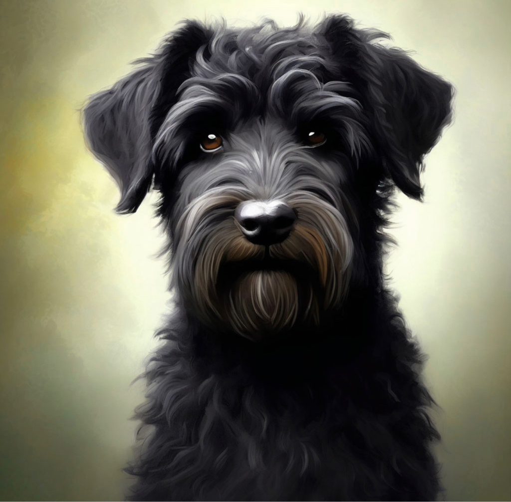 Русский черный терьер