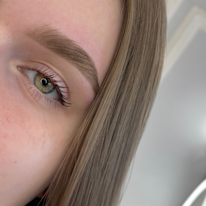 ламинирование, коррекция и окрашивание