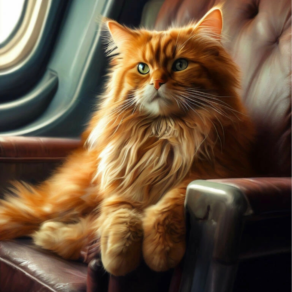 Вычес кошки