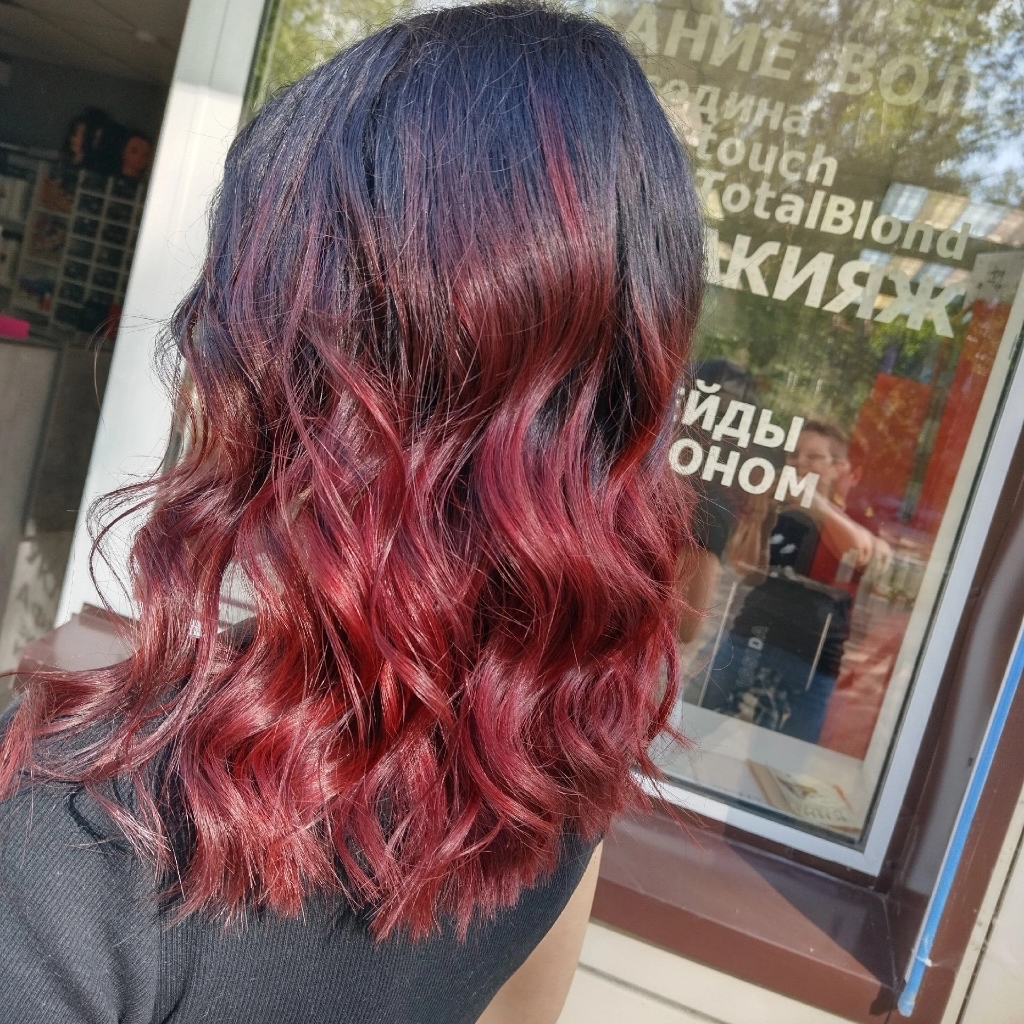 Балаяж. Запись на услугу после консультации.