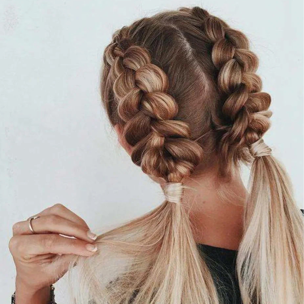 Плетение косички