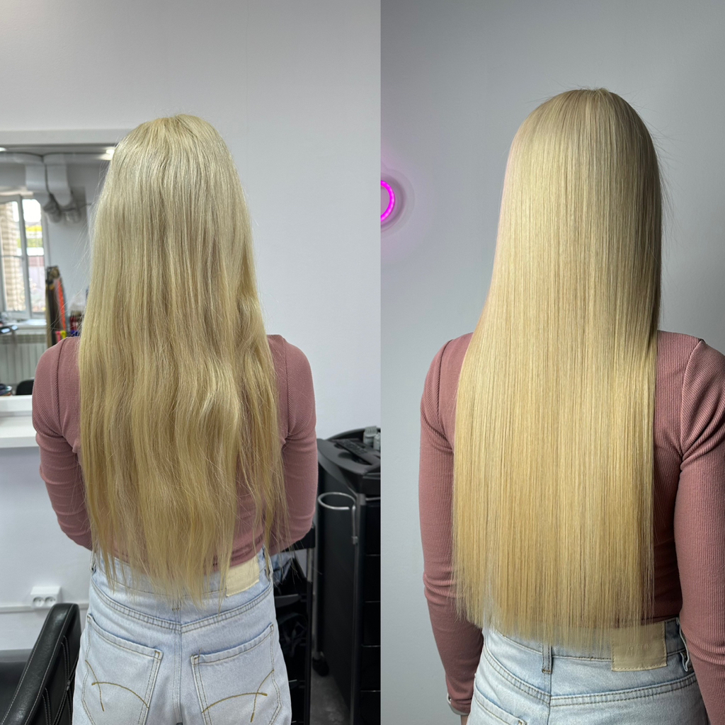 Ботокс волос. Разглаживает, убирает пушистость. Срок носки до 4 х месяцев. Сильно не выпрямляет. Подходит тем кто не хочет прилизанности, но хочется