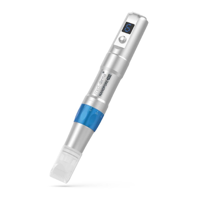 Микронидлинг Nanopore по волосистой коже головы