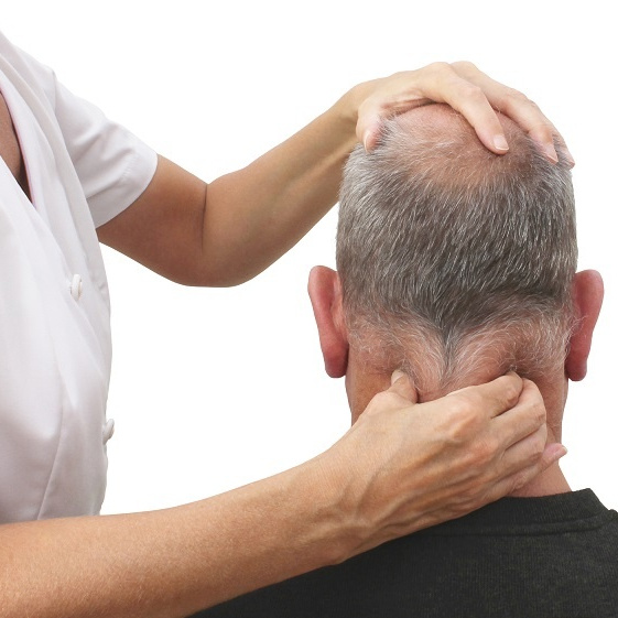 Точечный массаж шеи