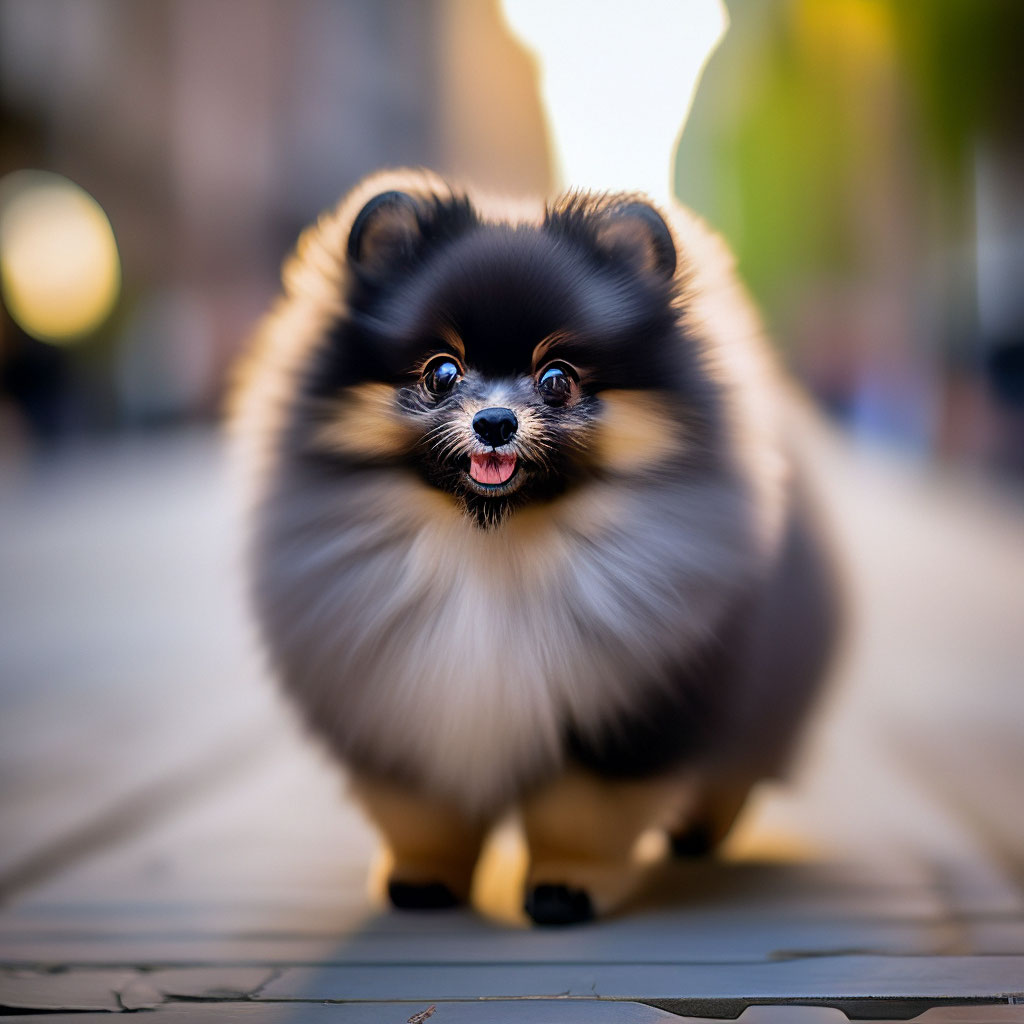 Шпиц карликовый померанец (до 23 см)