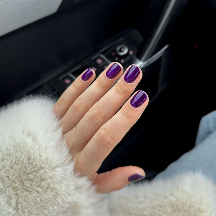 Маникюр + обычный лак