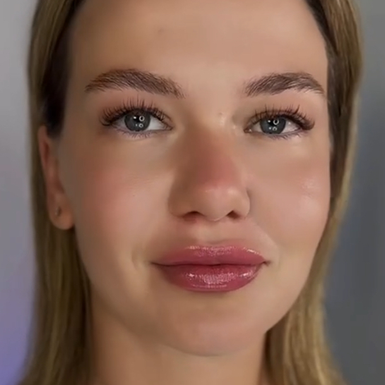 наращивание ресниц эффект «ламинирования ресниц»