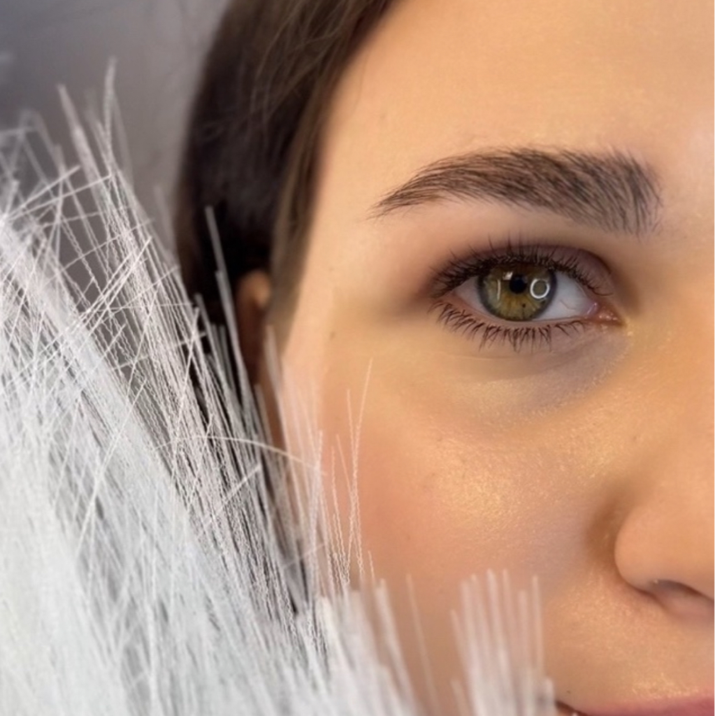 адаптированное наращивание ресниц комплекс (верх+низ)