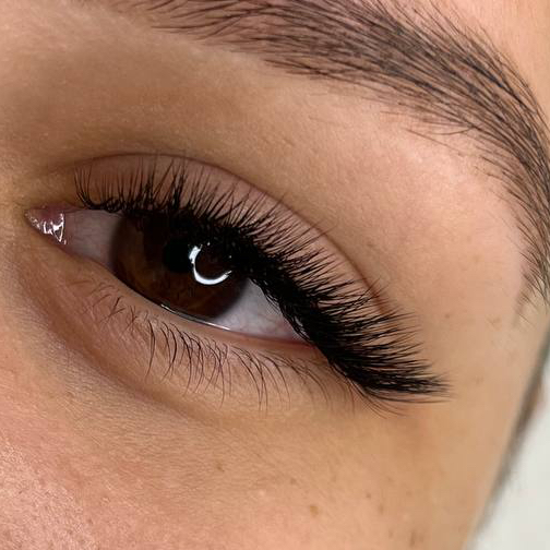 наращивание ресниц 2,5-3д