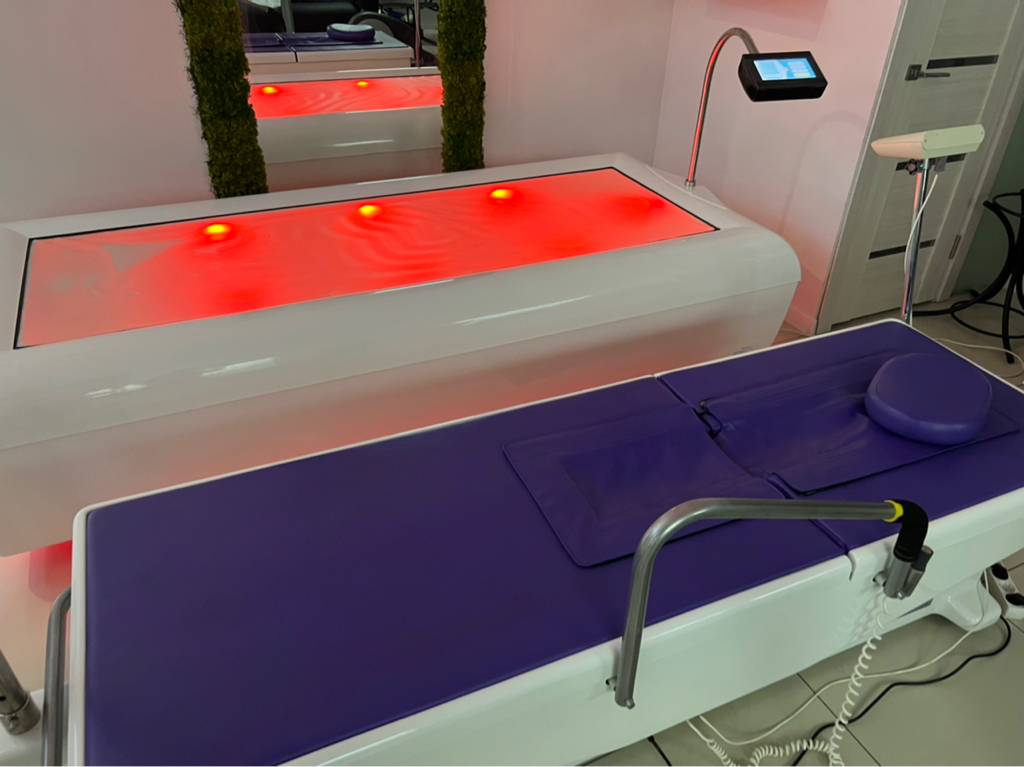 Бесконтактный вибротермальный роликовый массаж | растяжка тела