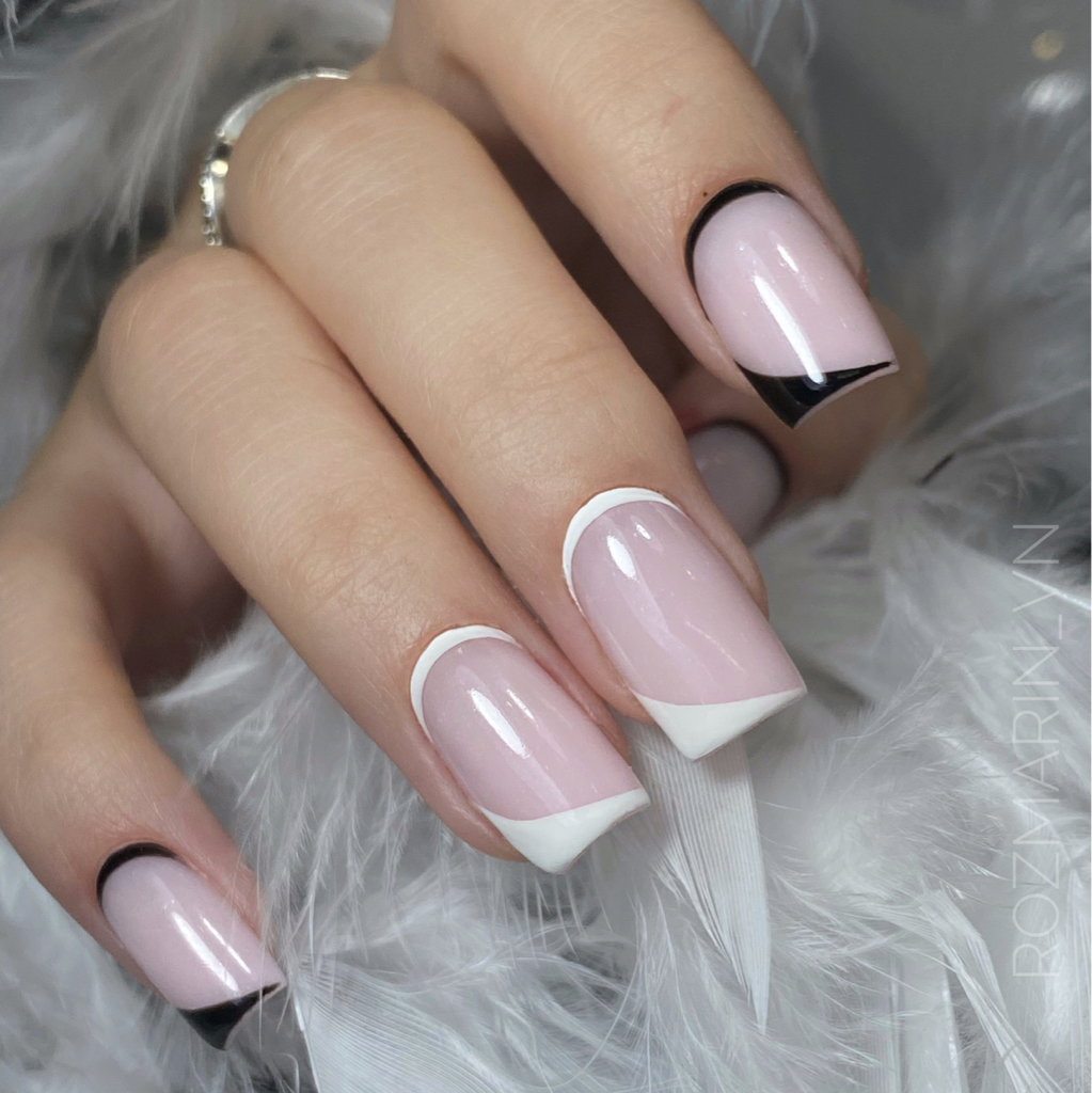 Маникюр с укреплением гелем