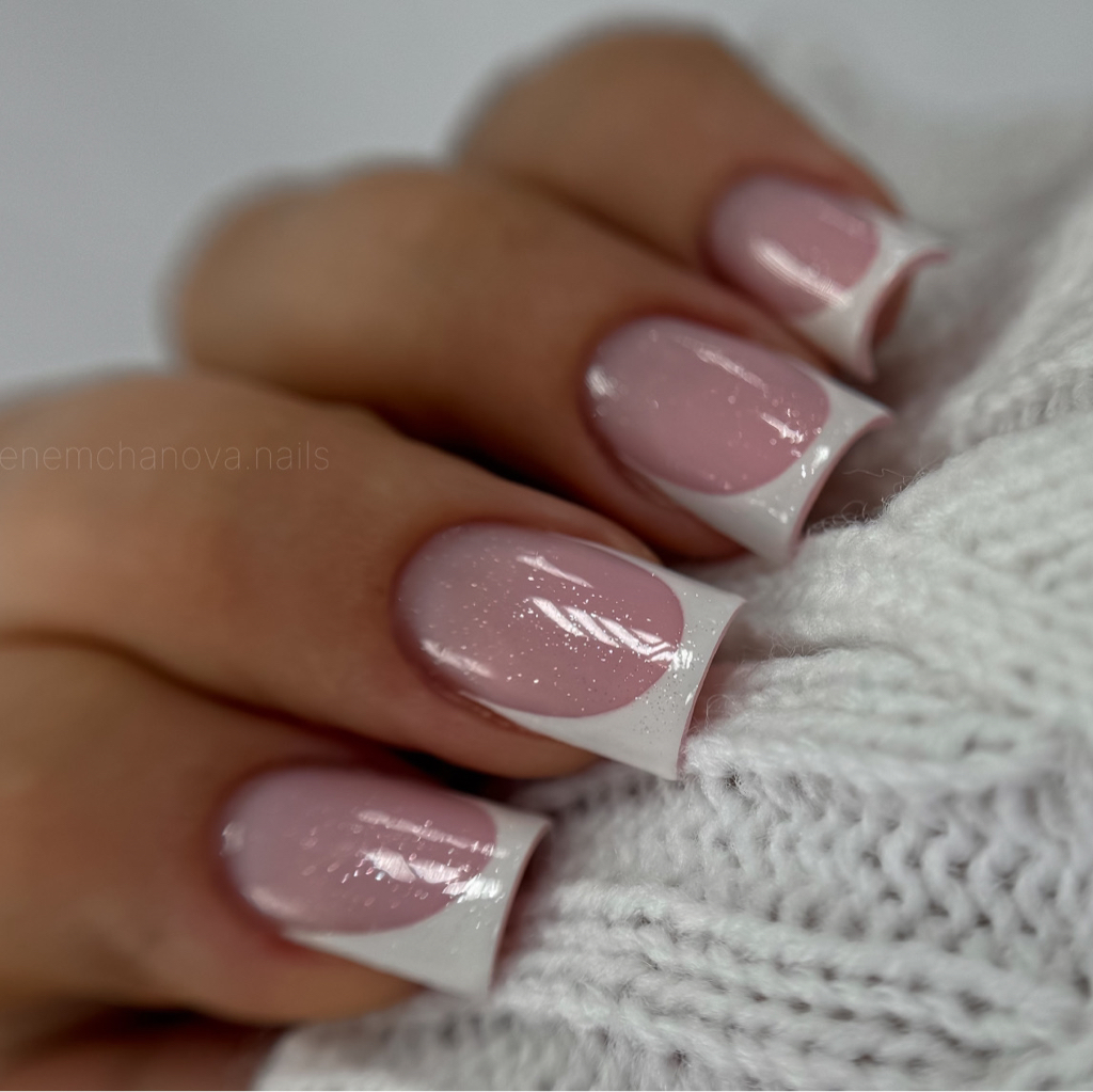 Маникюр с покрытием + френч