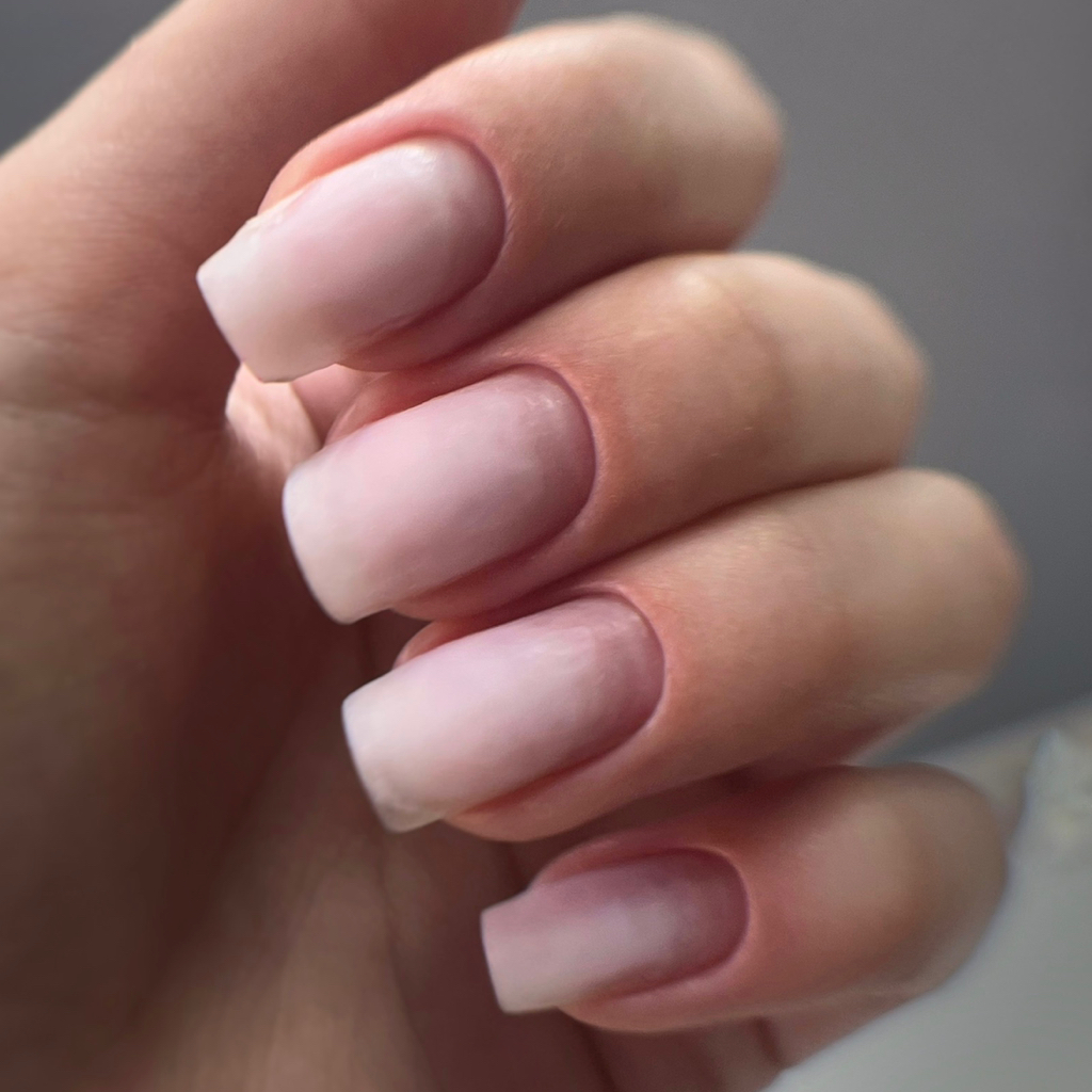 Снятие гель-лака без последующего покрытия (с опилом формы)