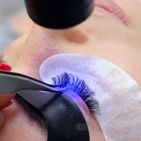 LED наращивание ресниц