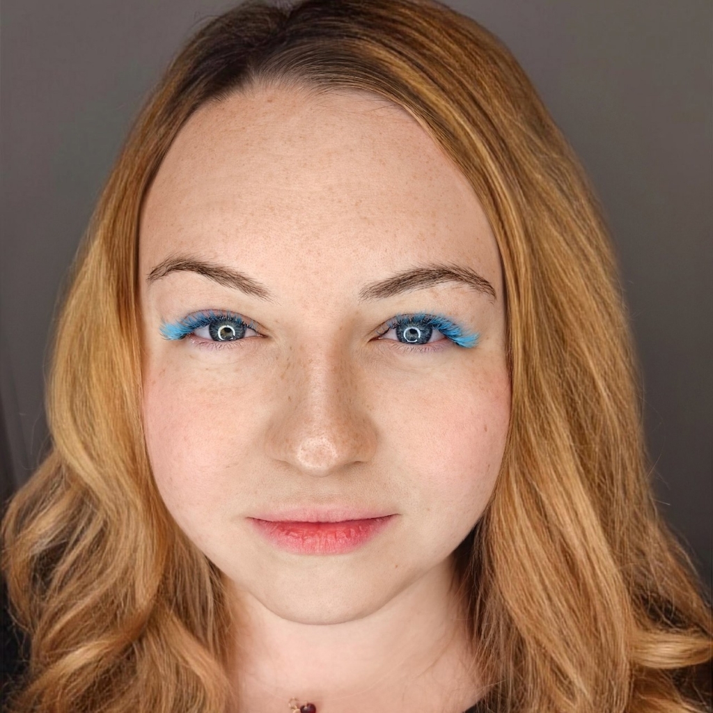 Цветные ресницы