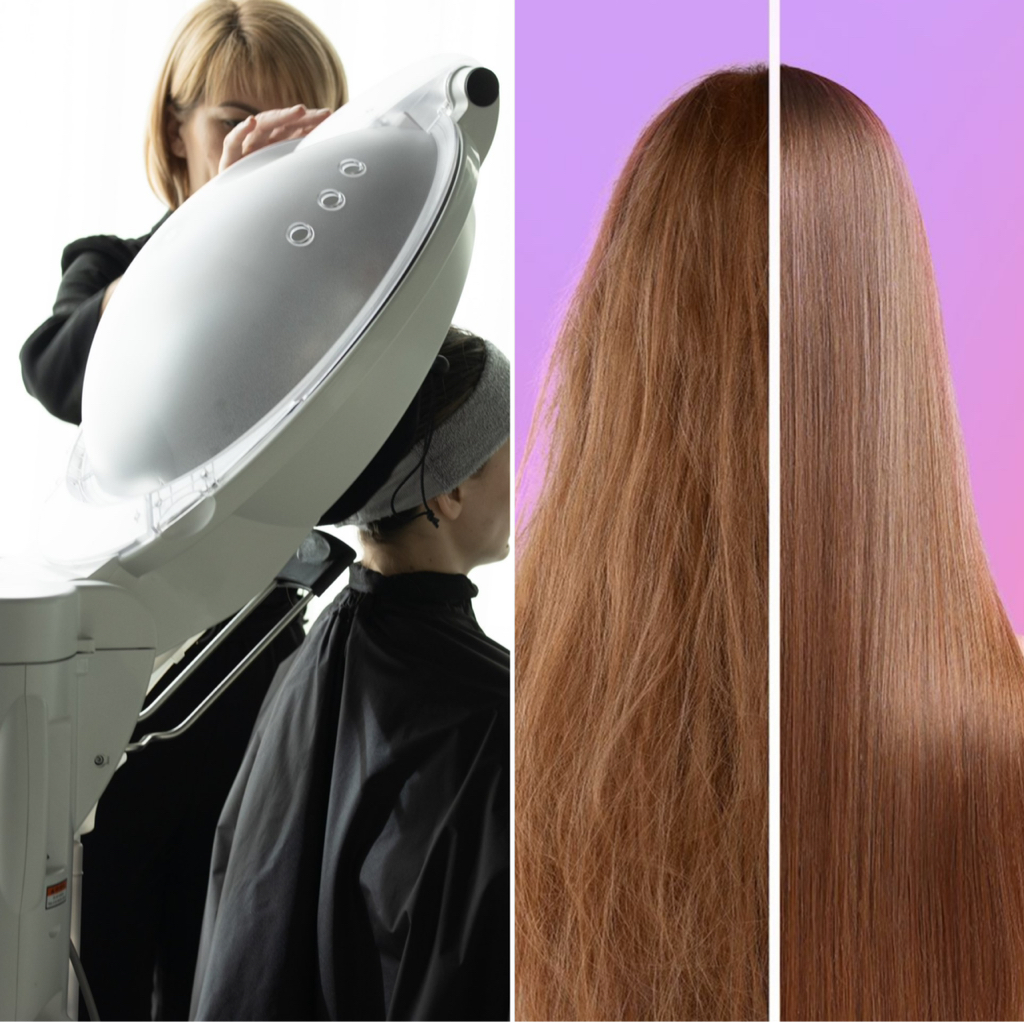 ✔️Салонный уход за волосами ORGANIC (до лопаток/густые). HEADBATH,МИКРО МИСТ и спа мист, техника японского спа кожи головы и мытья волос. (С пилингом+