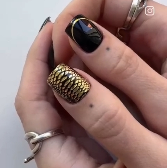 Дизайн одного ногтя