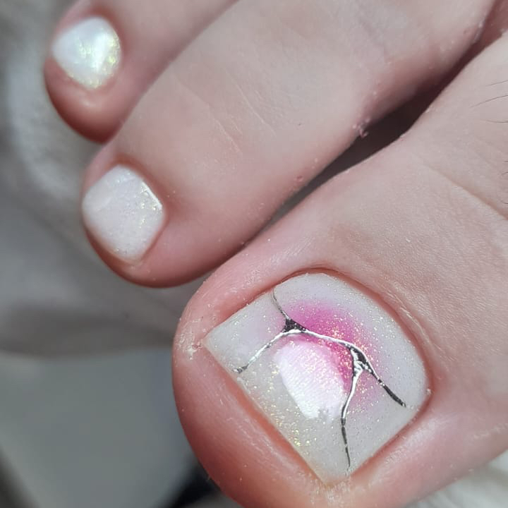 Педикюр Экспресс ( обработка пальчиков +покрытие гель-лаком)