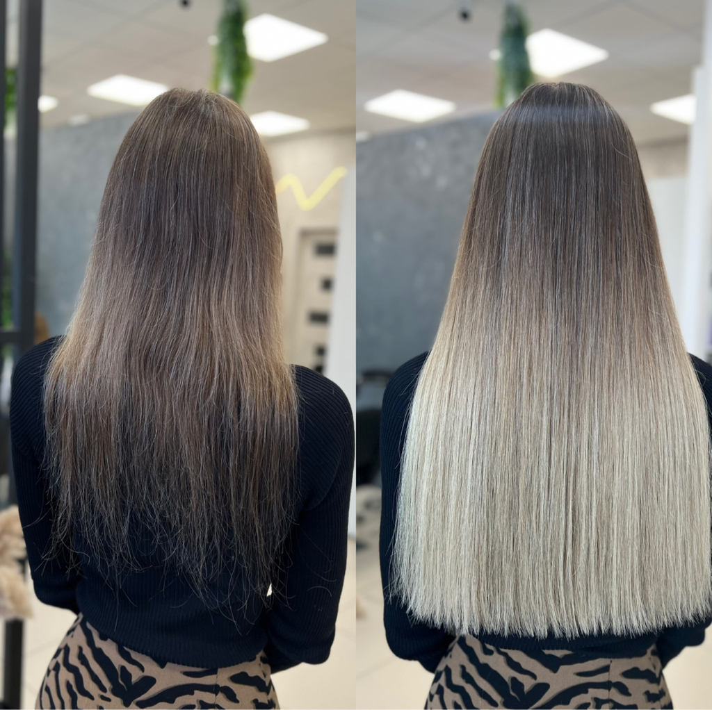 Наращивание волос до 250 К