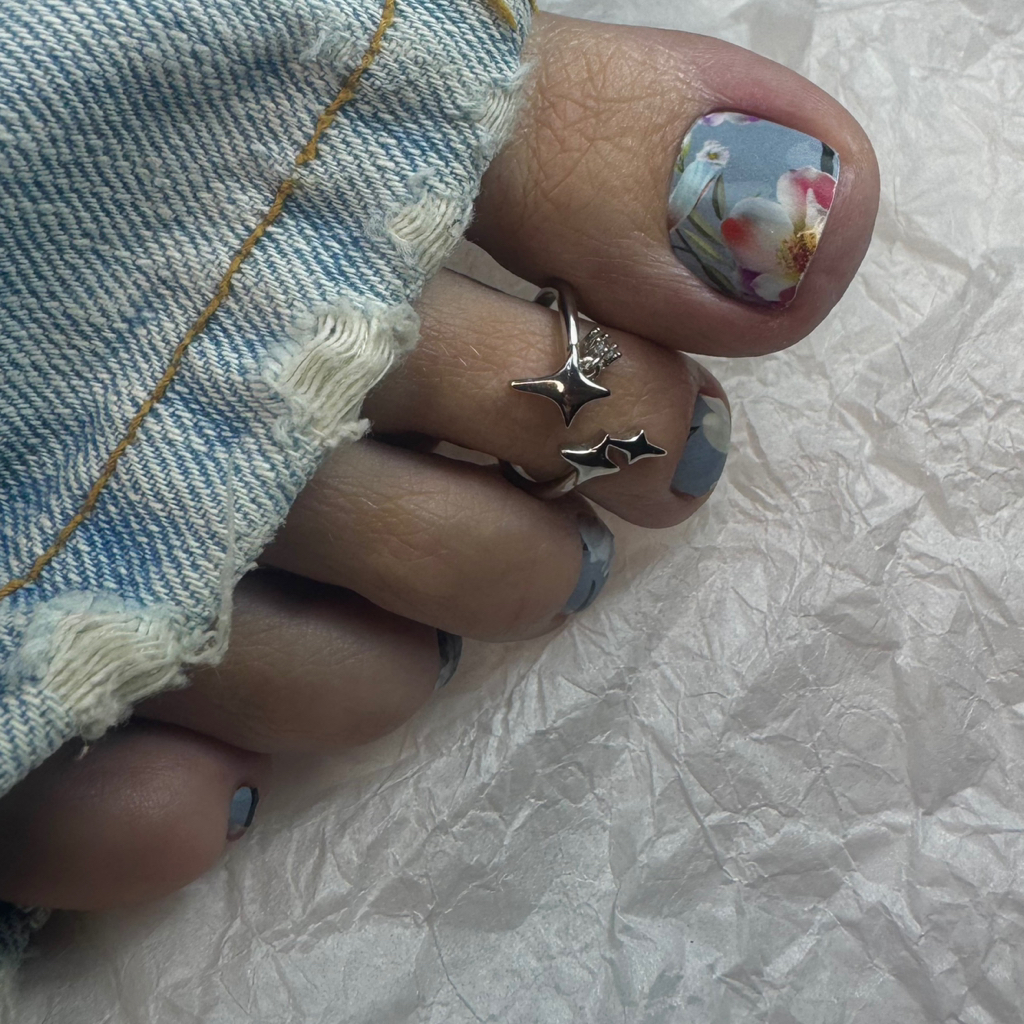 Педикюр с покрытием пленки