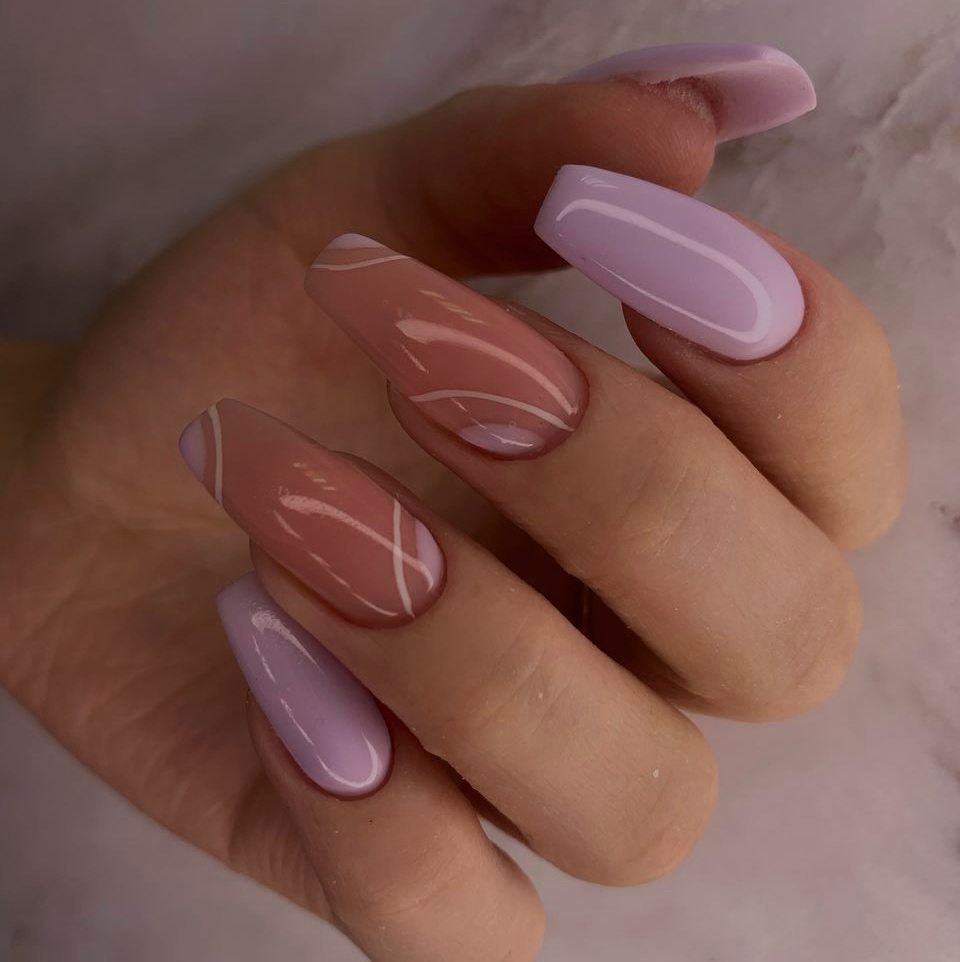 Наращивание с покрытием гель-лак