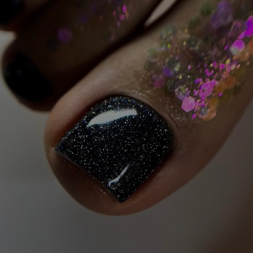 Педикюр пальчики с покрытием