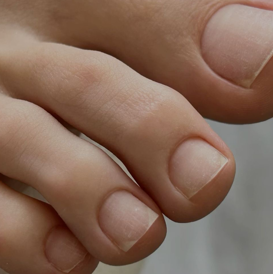 Педикюр без покрытия