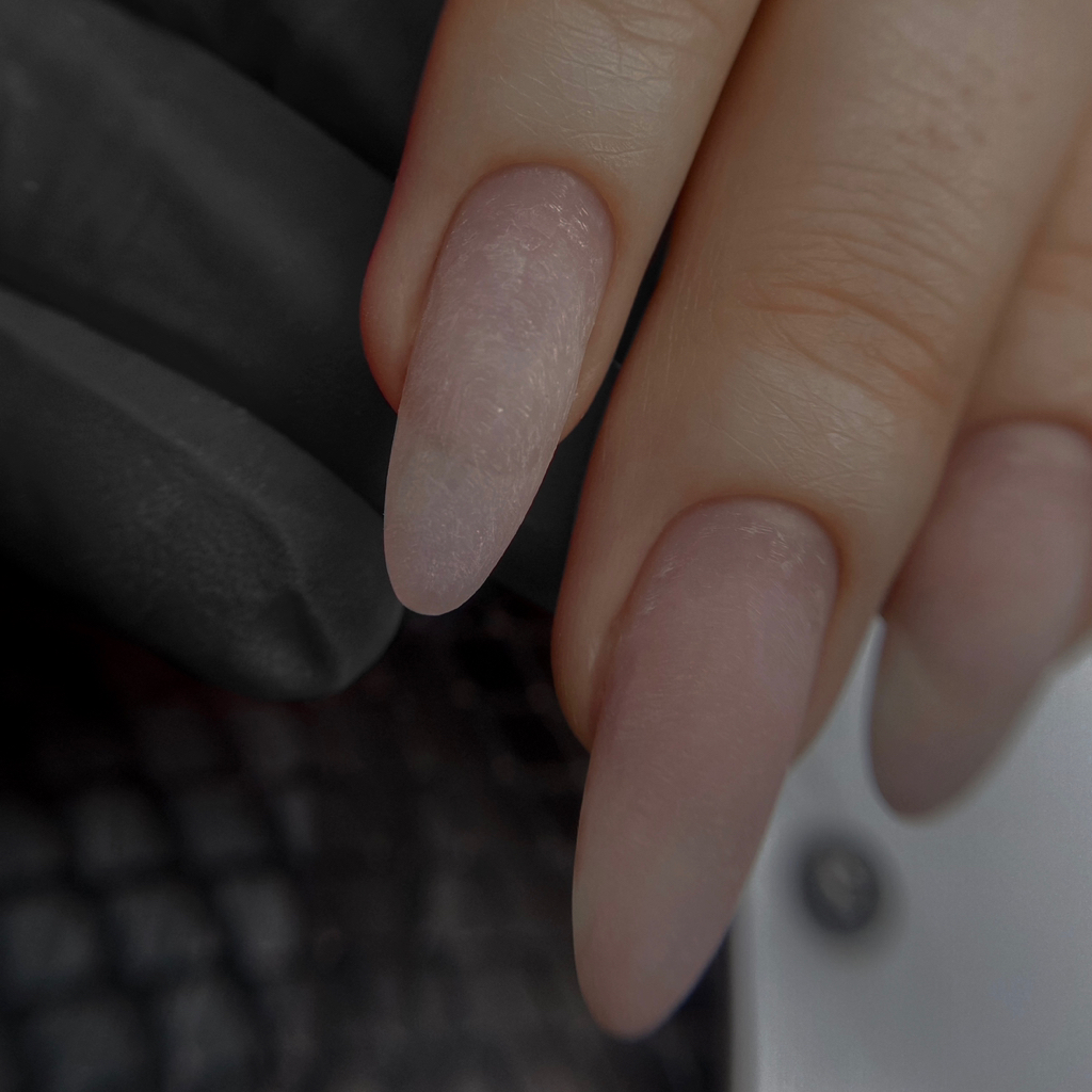 Снятие + комбинированный маникюр