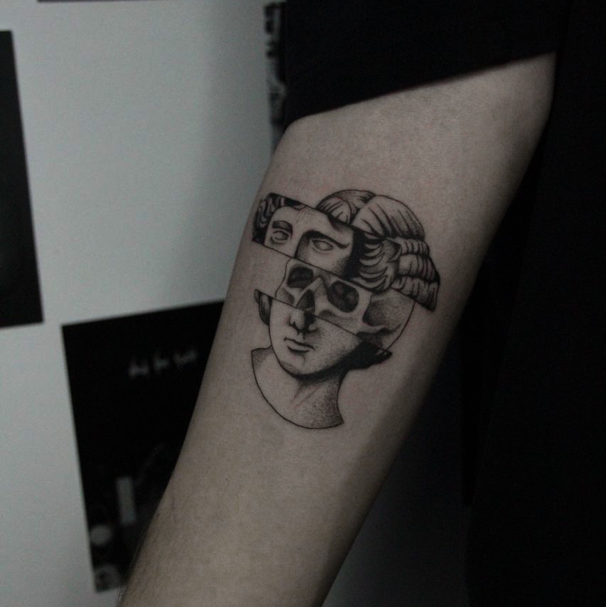 Тату до 15 см