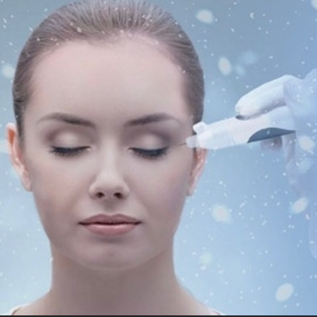 Омоложение лба