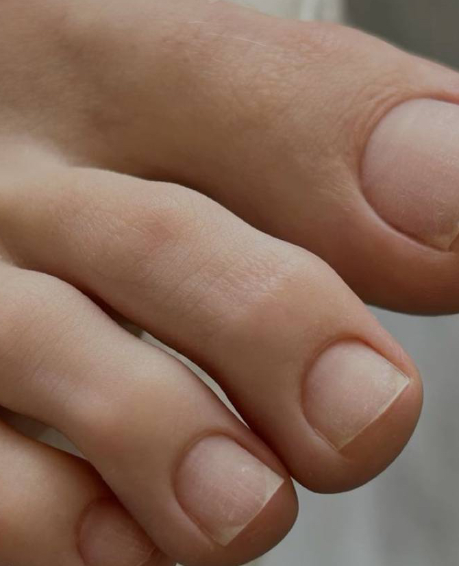 Педикюр полный без покрытия