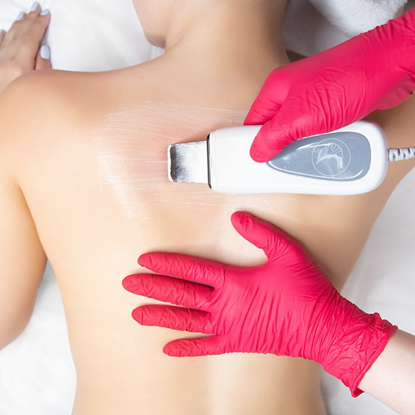 Чистка спины