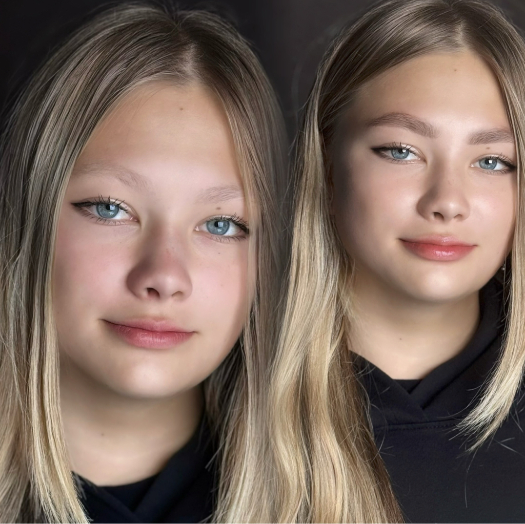 Подростковая коррекция и окрашивание бровей (до 16 лет)