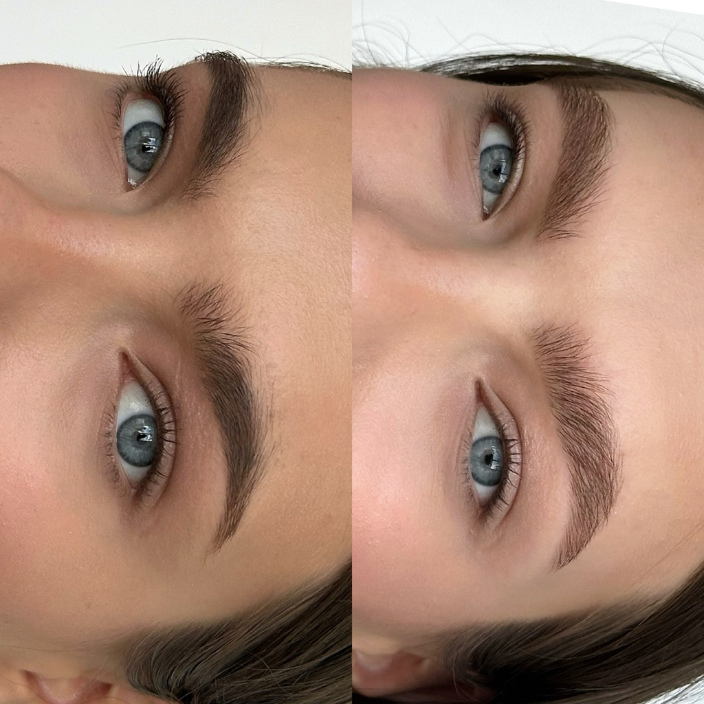 Коррекция бровей пинцет/воск