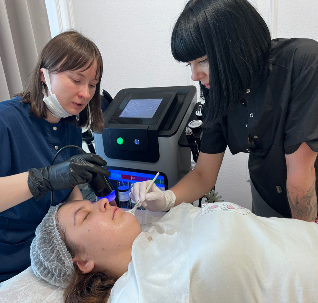 Обучение аппаратная косметология лицо