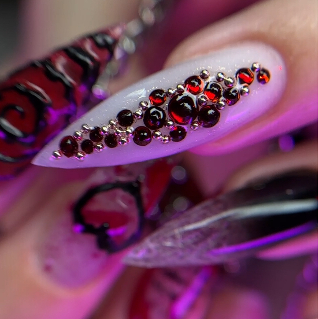 Наращивание ногтей до 6-ки / Коррекция наращивания