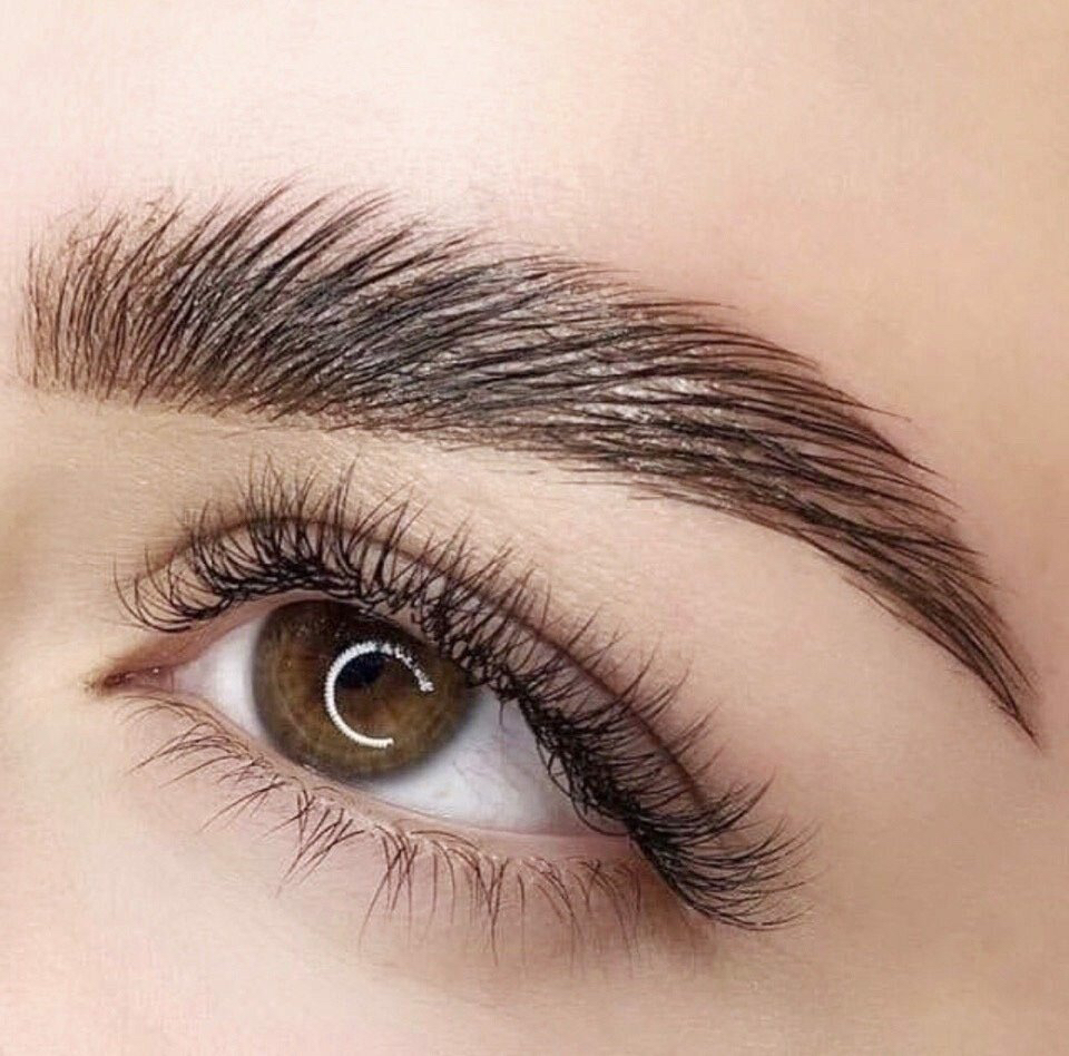 Долговременная укладка бровей