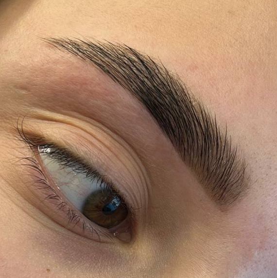 Окрашивание (краска) и коррекция бровей + уход