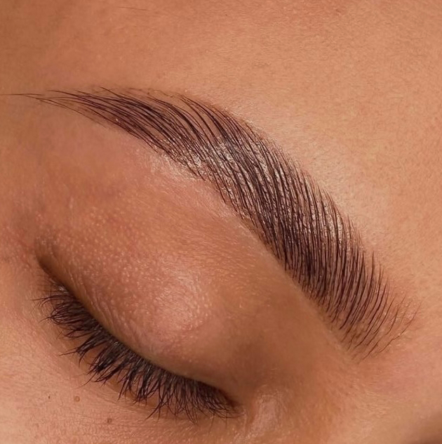 Ламинирование бровей с окрашиванием