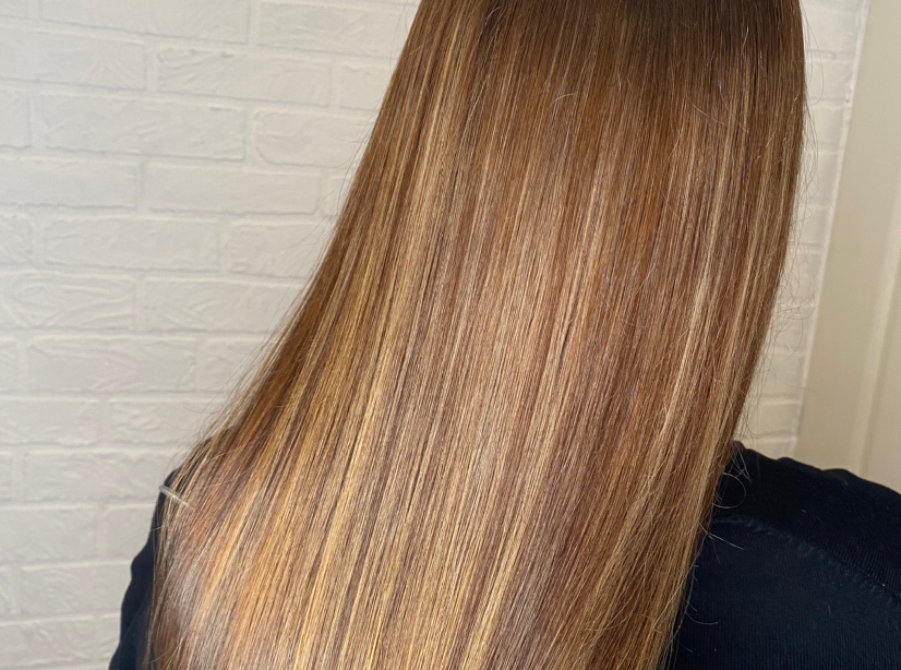 Кератиновое выпрямление волос