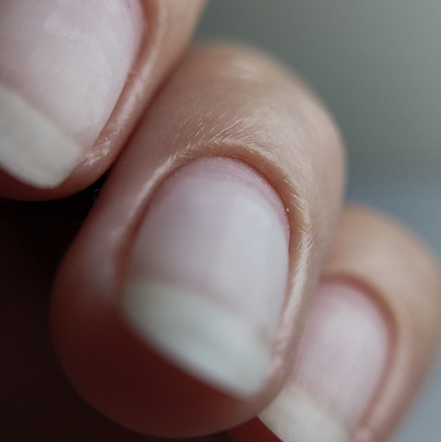 Комбинированный маникюр без покрытия гель/лак