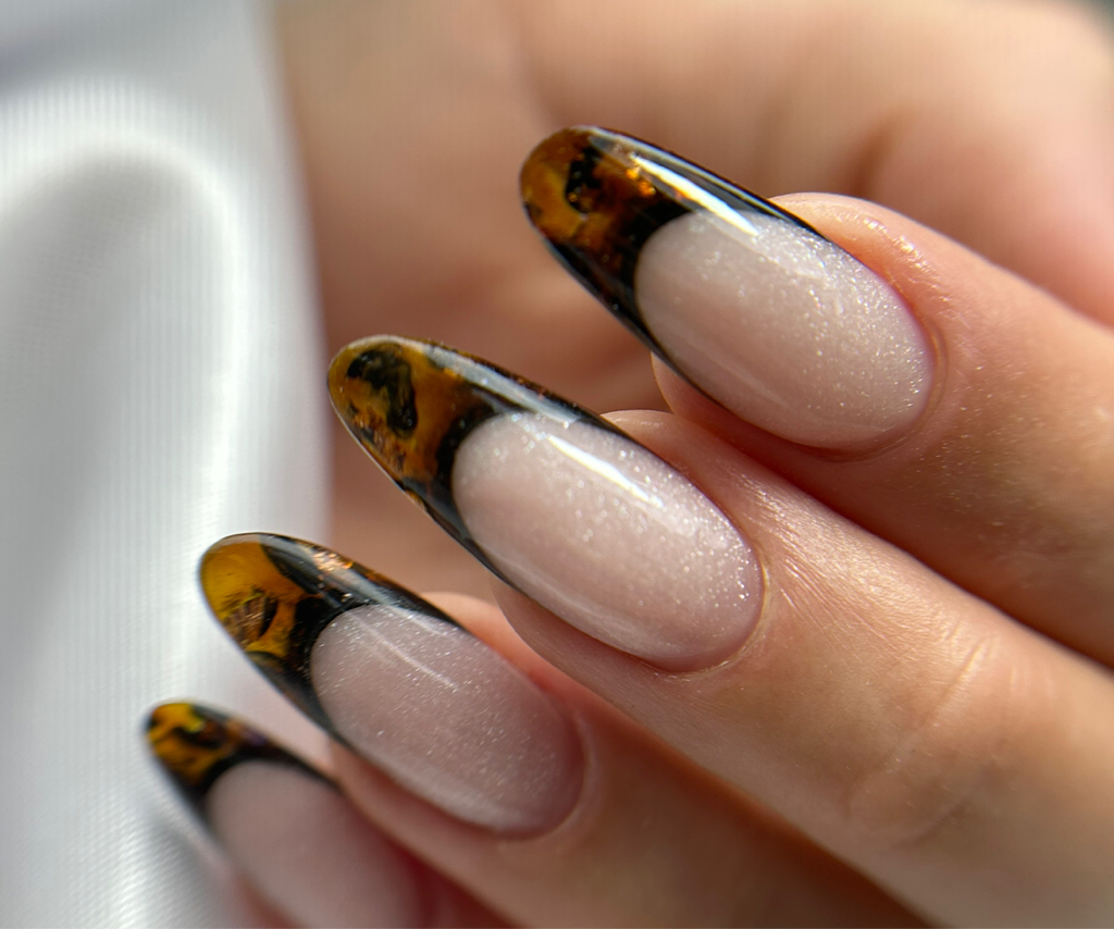 Выкладной френч короткий до 1см