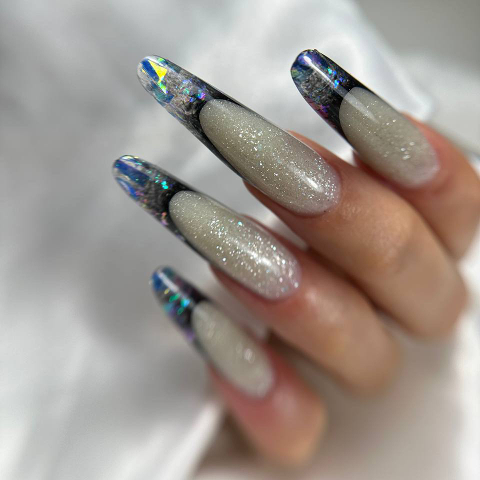 Выкладной френч длинные до 2см