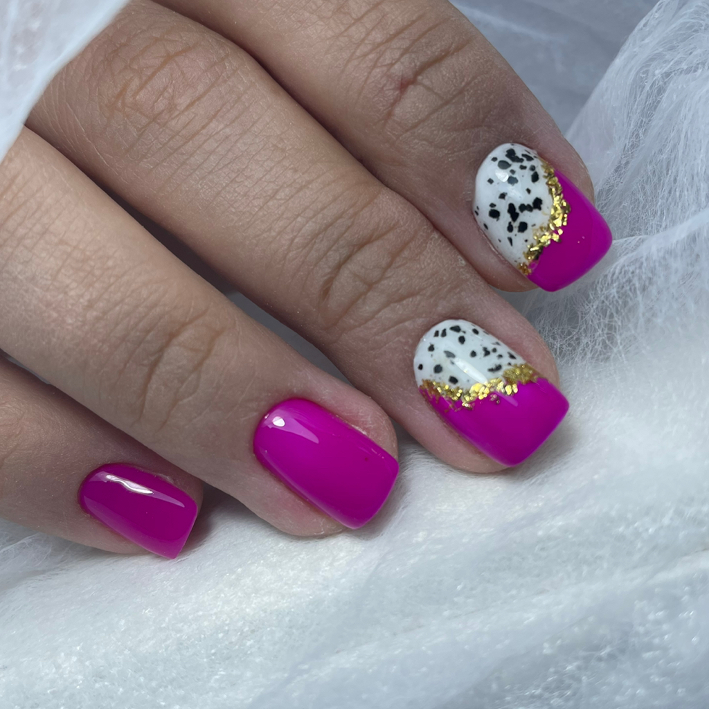 укрепление+гель-лак короткие ногти