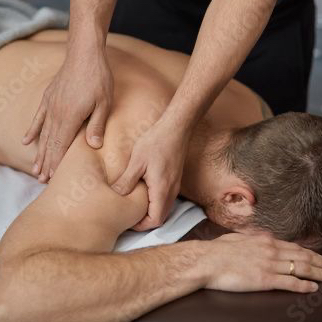 Ручной массаж «спина + шея» для мужчин (40 мин)