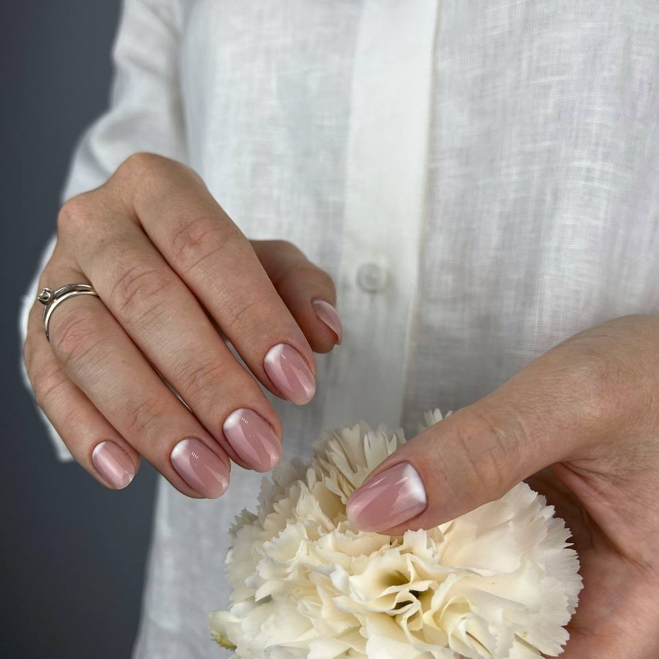 комплекс Mini (снятие покрытия, маникюр, укрепление коротких ногтей до 2 мм гелем