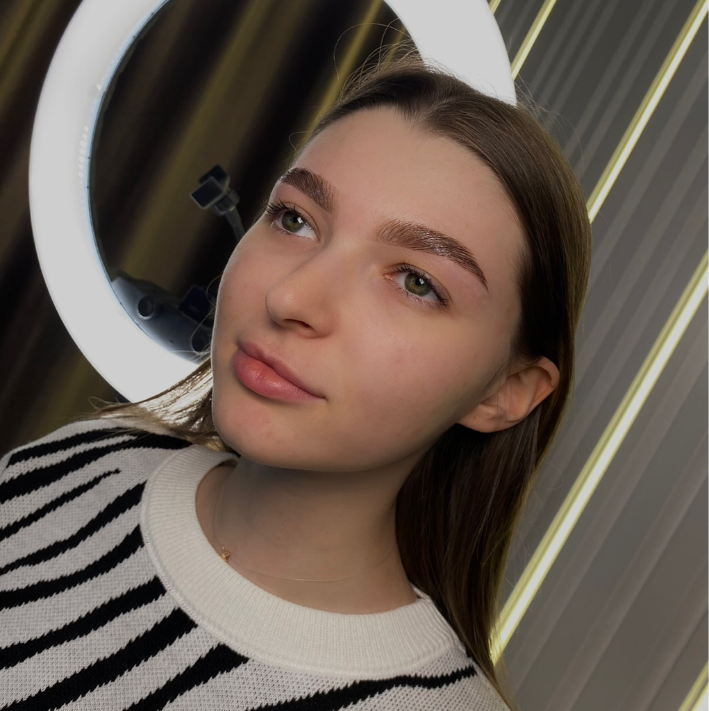 Ламинирование бровей с окрашиванием