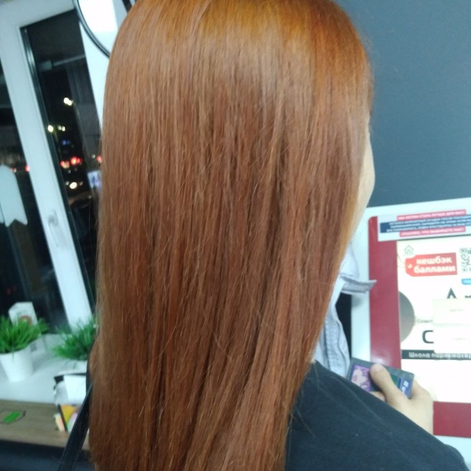 Окрашивание в 1 тон