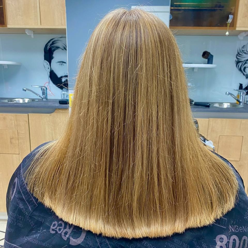 Тонирование волос